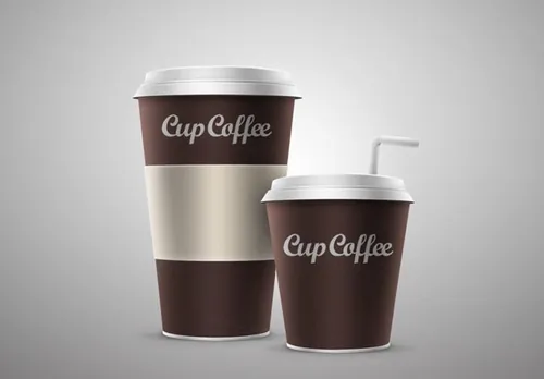 咖啡杯样机 Coffee cup-MockUp