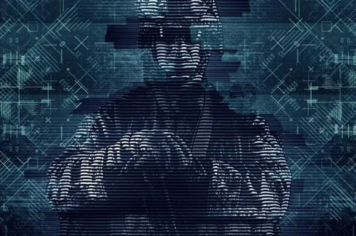 VR全息影像黑客网络特效PS动作素材 Artificial Intelligence 2 Photoshop Action