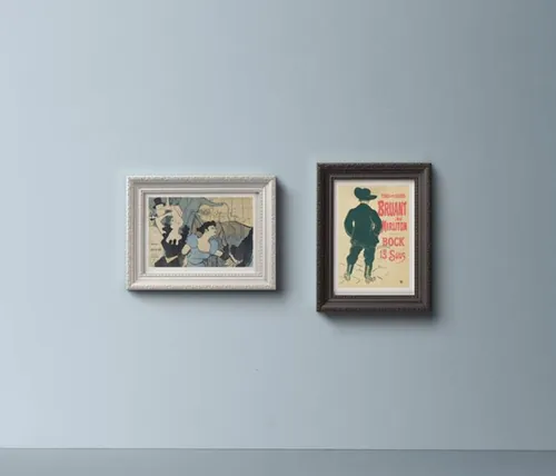 装饰相框框架模型PSD贴图模板Ornamental Psd Frame Mocku