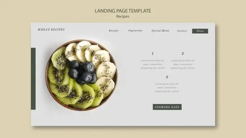 高端西餐厅美食菜谱画册宣传单海报设计PSD模板 Delicious recipes