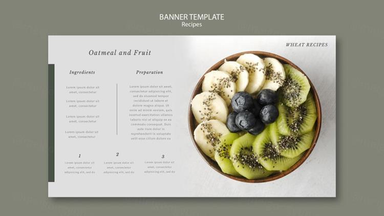 高端西餐厅美食菜谱画册宣传单海报设计PSD模板 Delici