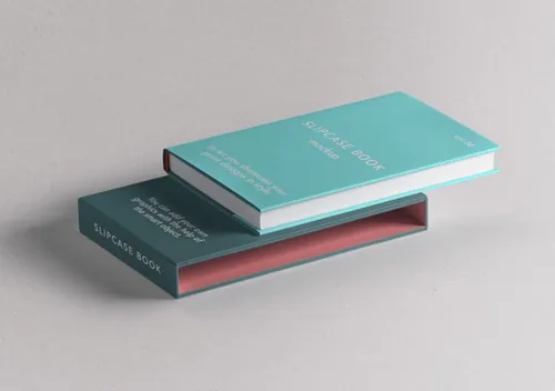 透视psd滑套书样机 Psd Slipcase Book Mockup Vol6