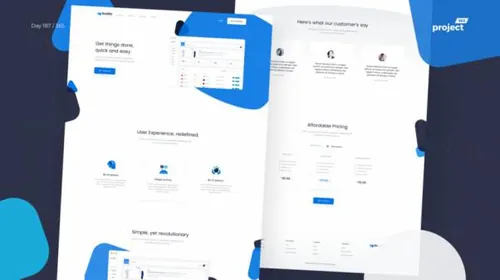 SaaSify Landing Page  每日UI源文件分享