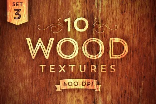 10个木纹背景纹理素材 10 Wood Textures –
