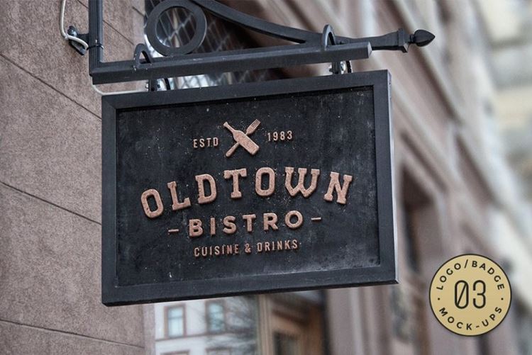 10款Logo/徽标样机模板 10 Logo/Badge Mock-Ups