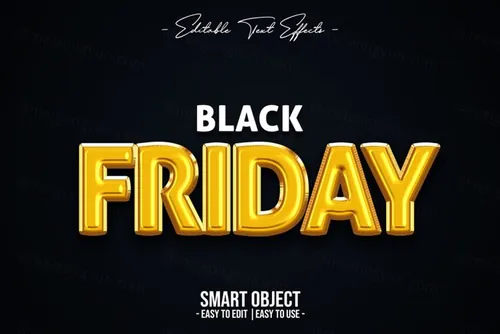 铝箔气球文字样式字体特效PSD模板 Ballon foil text style effect template