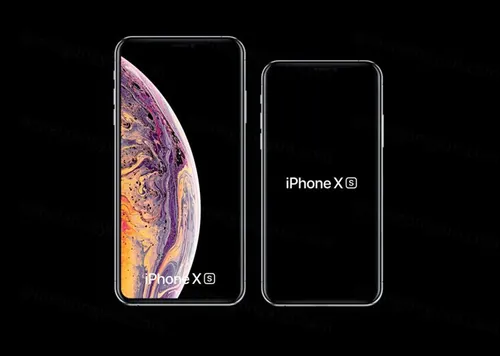 2018最新苹果Xs银色贴图样机PSD/Sketch模版素材 免费分享