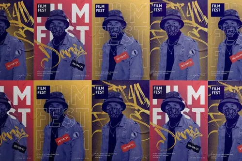 现代街头流行排版装饰海报设计PSD模板 A3 Poster