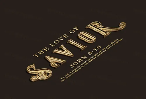 Awesome 3D Text Mockup