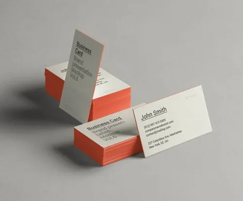 一个漂亮的psd名片样机 Psd Business Card Brand Mockup Vol6
