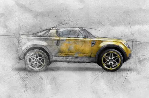 照片转钢笔水彩画PS动作素材 Tech Sketch Photoshop Action