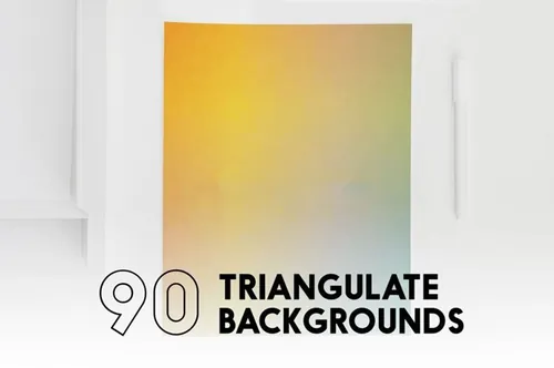 漂亮的渐变背景 90 Triangulate Backgro