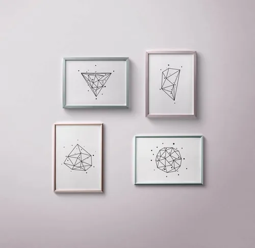 极简主义相框框架模型PSD贴图模板Psd Metal Frame Mockup