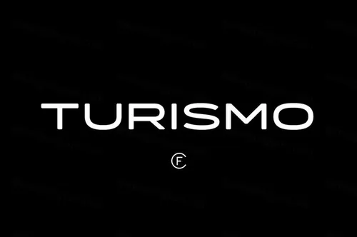 简洁的logo字体 Turismo CF Modern Fo
