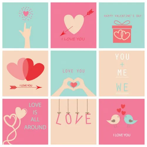 情人节女神节母亲节婚礼季浪漫活动爱心图标大合集