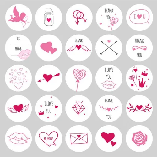 情人节女神节母亲节婚礼季浪漫活动爱心图标大合集