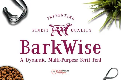 多用途衬线字体 BarkWise  Multi-Purpose Serif Font