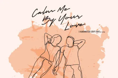 流畅的手写字体 Sam and Sally  5 Handwritten Fonts