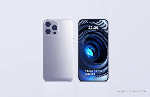 苹果iPhone 13 Pro手机UI设计场景贴图展示PSD