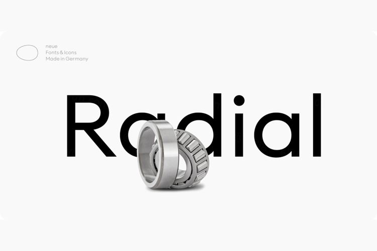 高质量无可挑剔的品牌设计排版英文无衬线字体超级家族 Neue