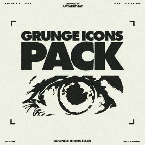 潮流复古做旧酸性艺术噪点砂砾街头潮牌服饰抽象图形素材合辑 G