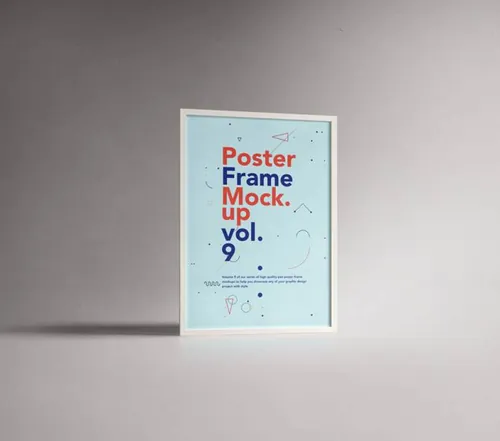 优雅海报框架模型PSD模板Psd Poster Frame Mockup