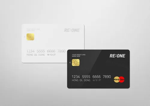 信用卡银行卡储蓄卡设计提案样机PSD模板 Credit Card Mockup