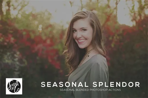 超齐全照片调色PS动作插件 Seasonal Splendor Act