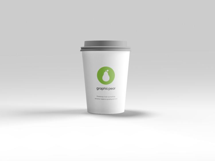 纸质咖啡杯模型PSD贴图模板Coffee Cup Mockup