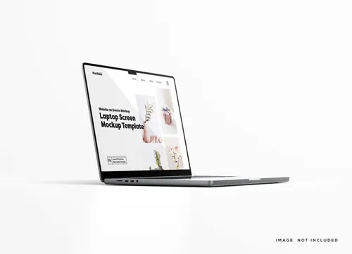 苹果Macbook笔记本电脑Web UI设计场景贴图展示PS