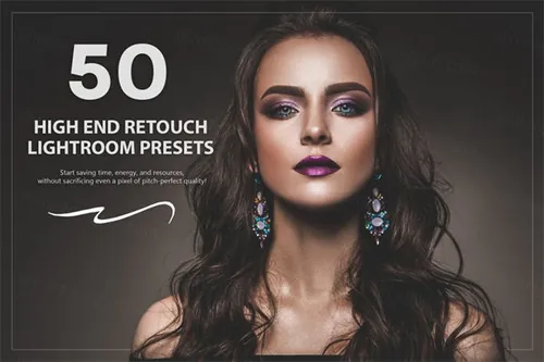 50款高端人像皮肤润饰LR调色预设 High End Retouch