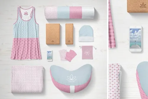 可爱矢量美食品牌设计元素Logo-Toolkit-Over-