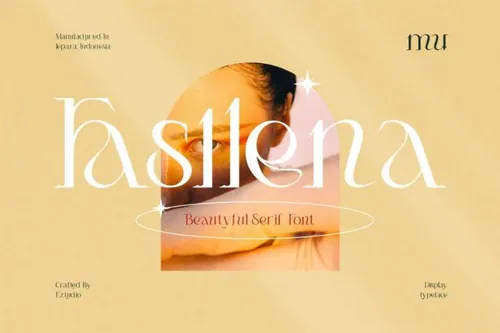 复古优雅经典的婚礼杂志排版衬线英文字体 Fasllena - Classic Serif Font