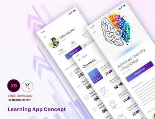 学习应用程序概念设计 Learning App Design | Adobe X