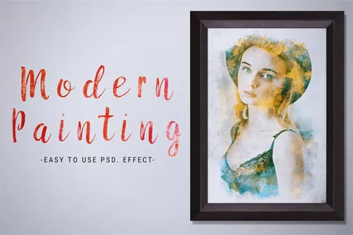 现代绘画模板 Modern Painting Template