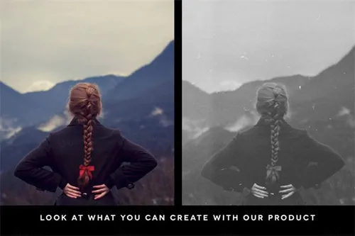 经典效果的PS动作 Vintage Spirit Effects Se