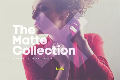 有质感的照片自动调整PS动作 The Matte Collection