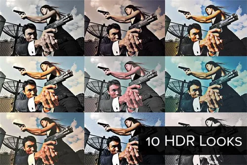 调子和DRI照片动作 33 Tone Mapping amp;amp;