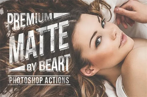 专业的人像PS动作合集 Matte Photoshop Actions