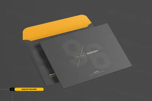 9x6信封设计提案品牌VI样机PSD模板 Envelope mockup