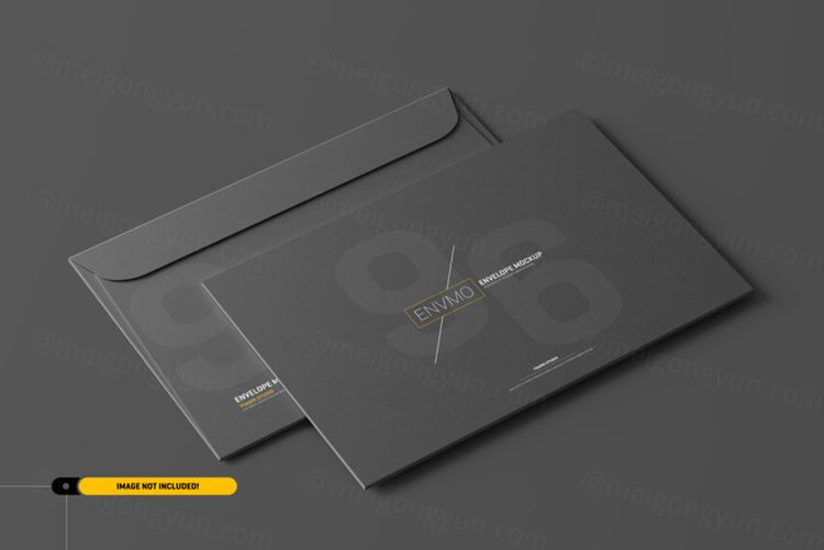 9x6信封设计提案品牌VI样机PSD模板 Envelope mockup