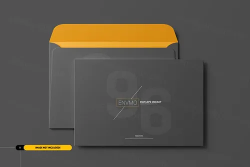 9x6信封设计提案品牌VI样机PSD模板 Envelope mockup