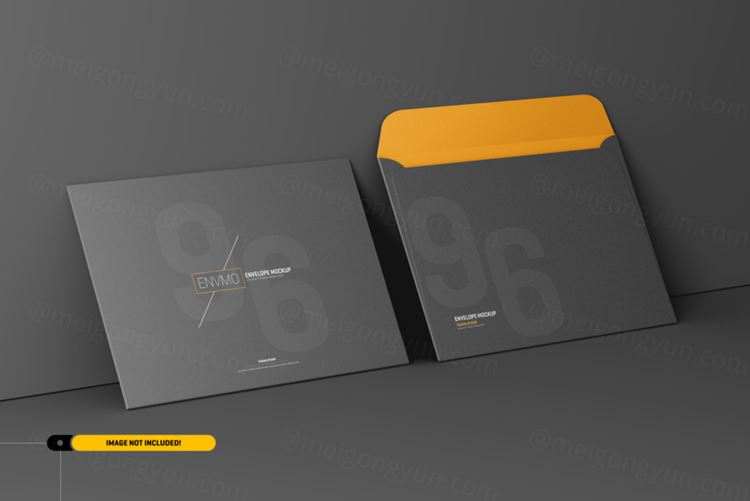 9x6信封设计提案品牌VI样机PSD模板 Envelope mockup