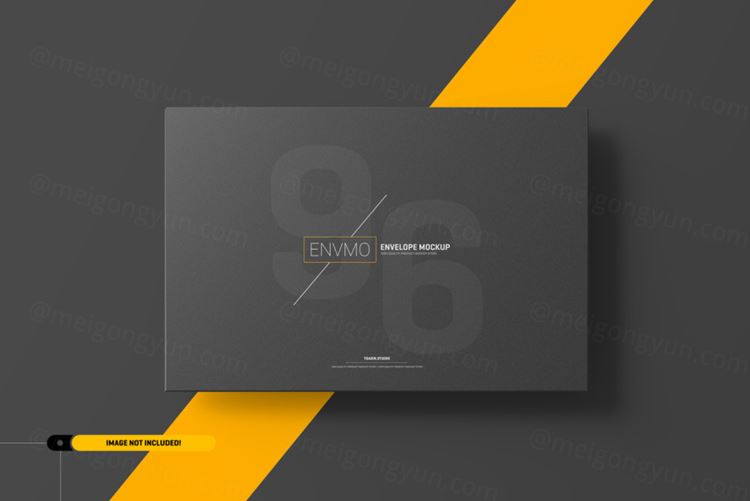 9x6信封设计提案品牌VI样机PSD模板 Envelope mockup