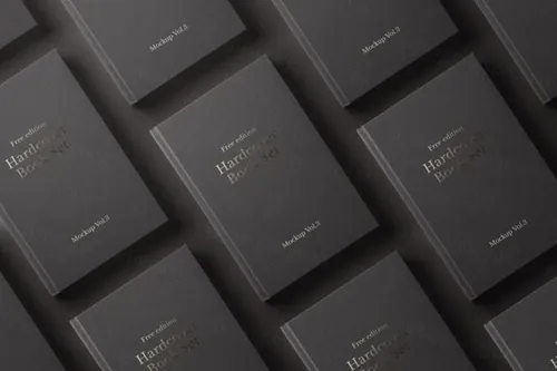 高端精装书样机 Psd Book Mockup Hardcover Vol3