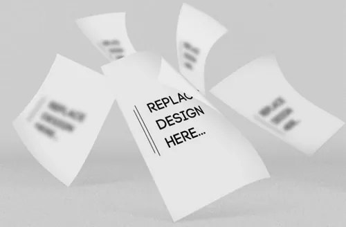 漂浮效果海报传单贴图PSD模板Flyer / Poster Mockups