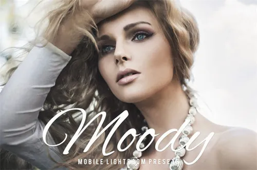 高端人像照片moody mobile