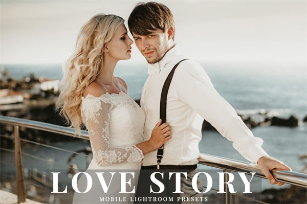爱情情侣婚纱照片love-story-mobile