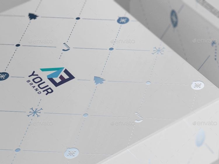 高品质高端的礼品盒纸盒PSD样机模板 Package Box Mockups Vol6