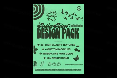 独立设计师Andrey Azizov酸性艺术高分辨率纹理高级